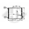 DIEDERICHS 8643500 Condenser, air conditioning